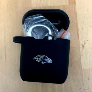 NFL RAVENS silicone airpod case cover (New in packaging)